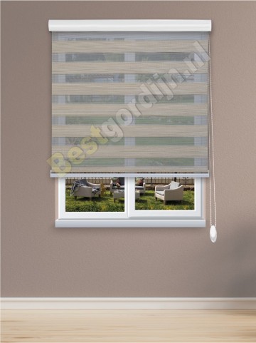 Duo Gordijn Verduisterende Amaryllis v-2-2