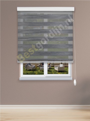 Duo Gordijn Verduisterende Amaryllis v-5-3