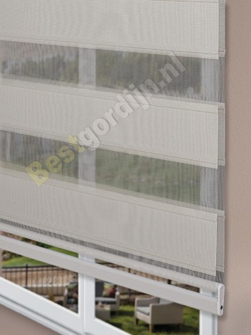 Duo Gordijn semi-transparante Peony v-2-4