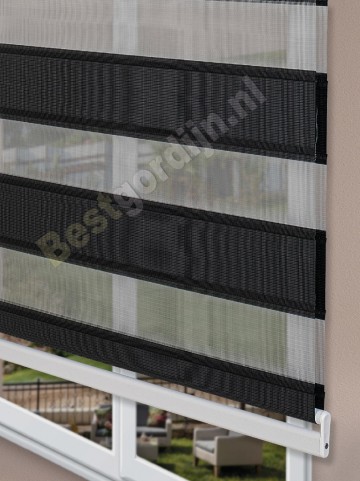 Duo Gordijn semi-transparante Peony v-7-4