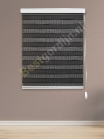 Duo Gordijn semi-transparante Peony v-6-3