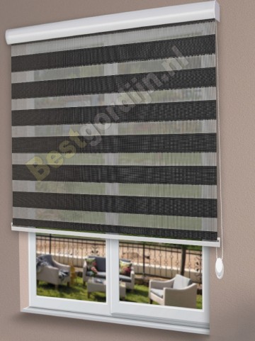 Duo Gordijn semi-transparante Peony v-6-2