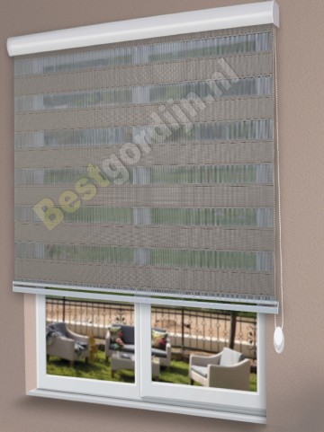 Duo Gordijn semi-transparante Peony v-3-4