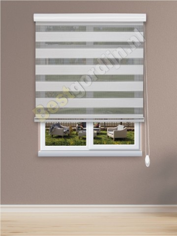 Duo Gordijn semi-transparante Peony v-1-1