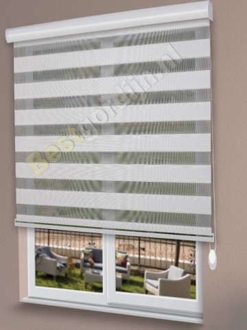 Duo Gordijn semi-transparante Peony v-1-2