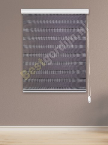 Duo Gordijn semi-transparante Violeta v-9-1