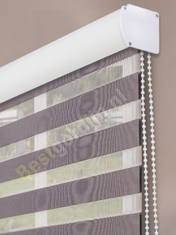 Duo Gordijn semi-transparante Violeta v-9-4