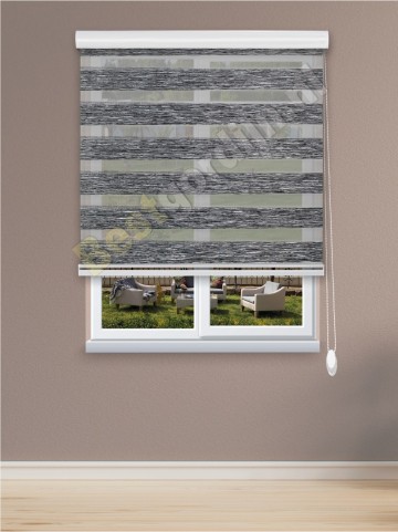 Duo Gordijn semi-transparante Anemoon v-5-2