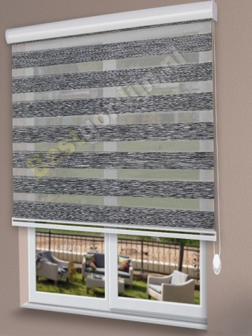 Duo Gordijn semi-transparante Anemoon v-5-4