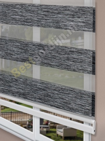 Duo Gordijn semi-transparante Anemoon v-5-1