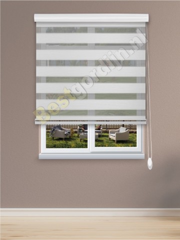 Duo Gordijn semi-transparante Ortensia v-1-1