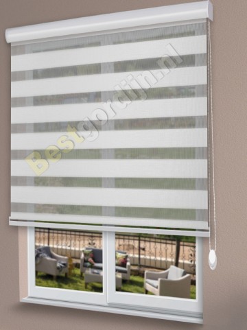 Duo Gordijn semi-transparante Ortensia v-1-2