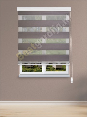 Duo Gordijn semi-transparante Lirio v-2-1