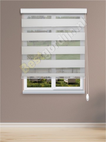 Duo Gordijn semi-transparante  Amaryllis  v-1-4