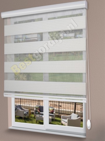 Duo Gordijn semi-transparante  Amaryllis  v-1-1