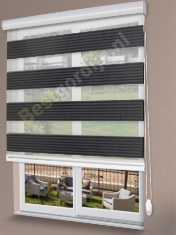 Duo Gordijn semi-transparante  Lirio v-3-1