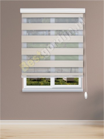 Duo Gordijn Verduisterende Gardenia v-2-1